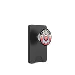 Be my Boo Illustration fantôme Saint-Valentin PopSockets PopWallet pour MagSafe