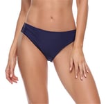 Merry Style Bas de Maillot de Bain Slip Culotte Bikini Caleçon Femme D4S (Bleu Foncé (6007), 44)