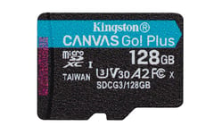 Kingston Technology Carte microSDXC Canvas Go Plus 170R A2 U3 V30 de 128 Go san