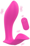 Pink Wearable Vibrator With Remote