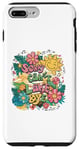 Coque pour iPhone 7 Plus/8 Plus Sorry Can't Lake Bye - Chanson florale Funny Groovy Sunny Summer