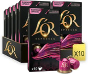 Intense India LOR Espresso Nespresso Comp Pods, 100ct - Smooth & Rich