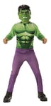Marvel- Disfraz Hulk Inf Déguisement, Caricature, 640922-M, Multicolore, M (5-7 años)