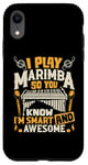 iPhone XR Marimba Player Musician Percussion Instrument Marimbist Case