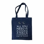 AGATHA CHRISTIE HERCULE POIROT ALL YOU NEED SHOPPING SHOPPER BAG TOTE BNWT