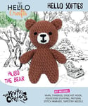 KNITTY CRITTERS Hello Softie - Hugo The Bear