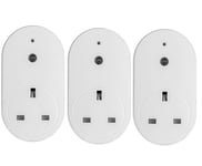 3 X PLUG IN LIGHT TIMER SWITCH ENERGY SAVING SECURITY DUSK TO DAWN SENSOR NEW 