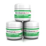 Skincleanze PLUS Breakout Cream Max Strength for Acne Blackheads Spots-Pack of 3