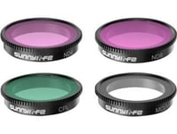 Sunnylife Filter Set Of 4 Mcuv+Cpl+Nd4+Nd8 Sunnylife Filters For Insta360 Go 3/2