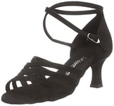 Diamant Femme 008-077 Chaussures de Danse de Salon, Noir, 39 1/3 EU