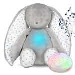 Diddou White Noise Machine Baby Newborn Toys Baby Sleep Night Light Teddy Shusher Newborn Girl Boy Toys Shower Gifts USB Rechargeable