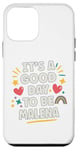 iPhone 12 mini MALENA Personalized Retro Girls Custom MALENA Name Case