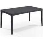 Allibert Jardin Table 6 Personnes Girona Wucker Rond Graphite