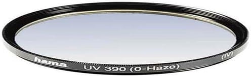 Filtre UV (anti-UV et protection, compensation 4X, traitement antireflet, pour objectifs d'appareils photo 72 mm, O-Haze, traité) Noir