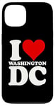 iPhone 13 I LOVE HEART WASHINGTON DC DISTRICT OF COLUMBIA Case