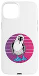 iPhone 15 Plus Blue-footed booby Retro Cartoon Exaggerated feathers Animal Case