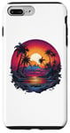 Coque pour iPhone 7 Plus/8 Plus Hawaiian Wave | Hommes Femmes XS - 6XL+ | Enfants 2T - L | Graphique