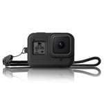 GoPro Hero 8 - Silikone beskyttelses cover/hus - Sort