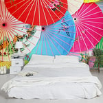 apalis Papier peint intissé Largeur parasols chinois Papier peint photo, papier peint photo non tissé papier peint mural Image, multicolore, 94561–668977–1374996