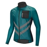 Veste De Pluie De Cyclisme,Maillot Multifonction Haute Visibilité,Route Vtt,Vélo,Coupe-Vent,Séchage Rapide,Manteau De Pluie,Coupe-Vent