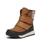 Sorel Whitney 2 Strap Waterproof Unisex Kids Winter Boots, Brown (Elk), 3 UK