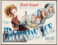 BLONDE ICE FILM Rtya - POSTER HQ 60x80cm d'une AFFICHE CINéMA