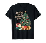 Reading Under the Christmas Tree Books Lover Reading Club T-Shirt