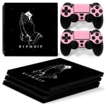 Kit De Autocollants Skin Decal Pour Manette Red Dead Redemption 2 Pour Console De Jeu Ps4 Pro, T1tn-P4pro-5494