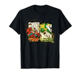 Marvel Thor Loki Halloween Bats Webs Retro Graphic T-Shirt