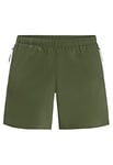 Jack Wolfskin Women's Wanderthirst Shorts, Green, 44 (EU)