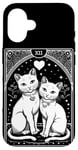 iPhone 16 Tarot Card Mystic Cats | The Lovers Valentines Day | Couples Case