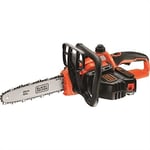 BLACK+DECKER 18V Lithium-ion Chainsaw Cordless with Battery 25 cm 2.0Ah GKC1825L20-GB , Orange