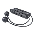 WPCASE Corde A Sauter sans Fil Corde À Sauter Crossfit Corde A Sport Roulements À Billes en Acier AntidéRapant Adulte Enfant Fitness IntéRieur ExtéRieur Black,One Size