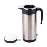 Portable Travel Car Electric Kettle 304 Stainless Steel Kettle 1200ml