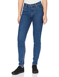 Lee Womens SCARLETT HIGH Jeans, Stonewash Holly, 27/35