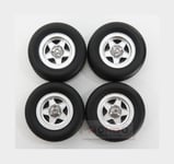 1:18 KK Scale 4X Cromodora Wheel And Tyre Set Ferrari 365 Gtb Daytona KKDCACC009