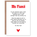 Greeting Card Love Poem My Everything Fiancé Romantic Poetry Valentine's Day