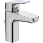 Ideal Standard Mitigeur Ceraflex Robinet pour lavabo avec Bonde de vidage Haute Qualité Finition Chrome B1713AA