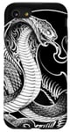 Coque pour iPhone SE (2020) / 7 / 8 Cobra Snake x King Cobra Serpent