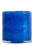 Candle Holder Calore M Blue Byon