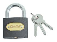 Mega Cast Iron Shackle Padlock 40Mm Skin Pack - 24440K