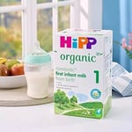 4 HiPP Organic 1 From Birth Onwards First Infant Milk, 800g