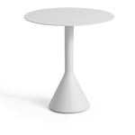 HAY - Palissade Cone Table - Sky Grey - Ø70 cm - Matbord utomhus - Ronan & Erwan Bouroullec - Metall