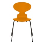 Fritz Hansen - Myran 3101 Burnt Yellow Lackad/Warm Graphite - Matstolar - designer_arne_jacobsen - Gul - Metall/Trä