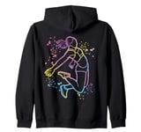 Long Jumper Colorsplash Long Jumping Kids Long Jump Zip Hoodie