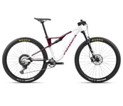 Heldämpad MTB Orbea Oiz H30 White Chic- Shadow Coral Gloss l 2024