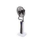 Ventilateur brumisateur oscillant PURLINE Misty 2 75W 3 vitesses H130cm D40cm Blanc