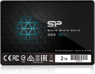 Silicon Power Ssd 2Tb 3D Nand A55 Slc Cache Performance Boost 2.5 Inch Sata Iii 7Mm (0.28") Internal Solid State Drive