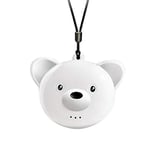 TWH Necklace Hanging Car Air Purifier, Air Freshener USB Rechargeable Negative Ion Purifierr For Allergies Pollen Smoke Odo Dander Effective Cleaning Germs Dust Viruses Bacteria Allergens