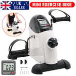 Fitness Mini Cycle Trainer Portable Exercise Bike Pedal Workout Machine Gym UK